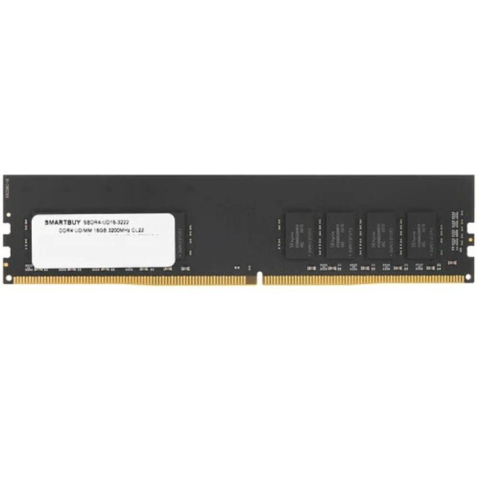 Smart buy DDR4 DIMM 16GB SBDR4-UD16-3222 PC4-25600, 3200MHz