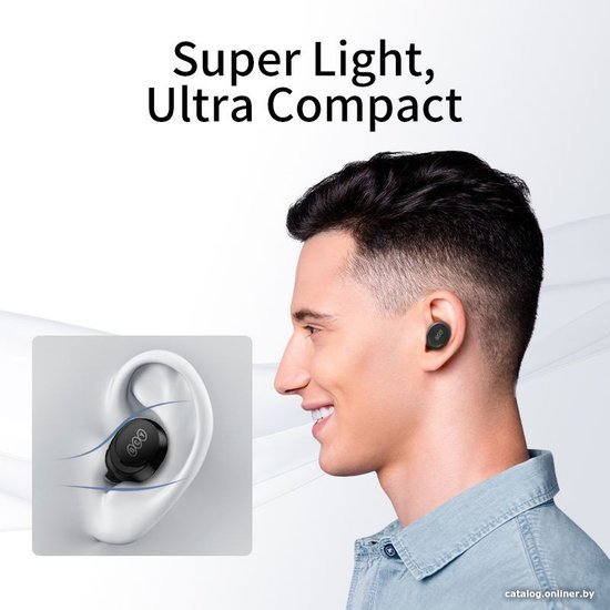 Беспроводные наушники QCY Arc Buds Lite Black BH23QT27A Чипсет: Jieli JL6973. Bluetooth 5.3. Поддержка профиля: HFP/A2DP/AVRCP. Динамик: 6 мм динамический драйвер. Время музыки: 8 ч.