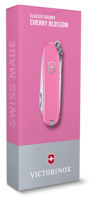 Нож перочинный Victorinox Classic SD Cherry Blossom 0.6223.51G 58мм 7функц. подар.коробка
