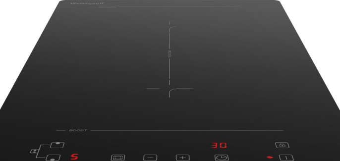 Индукционная варочная панель WEISSGAUFF HI 32 BFZC, независимая, черный 427769