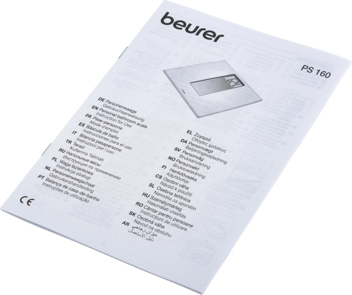 Весы напольные электронные Beurer PS160 макс.180кг белый