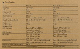 Корпус ATX Aerocool Glider Cosmo-G-BK-v1, Midi-Tower, без БП,  черный