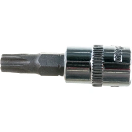 Насадка торцевая 1/4"DR с вставкой-битой T30 Ombra 114330