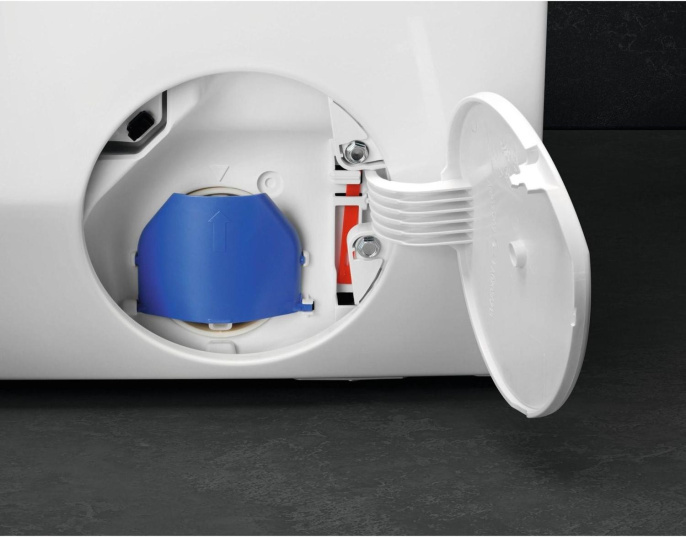 Стиральная машина AEG LFR73844BE пан.англ. класс: A загр.фронтальная макс.:8кг белый инвертер