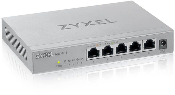 Коммутатор ZYXEL MG-105-ZZ0101F, неуправляемый