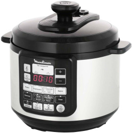 Мультиварка-скороварка Moulinex CE620D32 5л 1000Вт серебристый/черный (7211003314)
