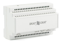 ИБП исполнения DIN 580 Бастион SKAT-12-3.0 DIN СКАТ ИБП-12/3-DIN источник питания 12В 3А пластиковый корпус под DIN рейку 35 мм