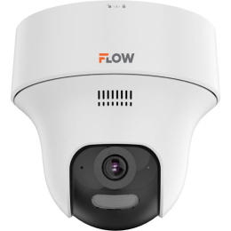 Камера IFLOW F-IC-1342CIW 2.8mm 4Мп купольная PT-камера с Wi-Fi, встроенным микрофоном, динамиком и технологией DiLight для использования внутри помещения