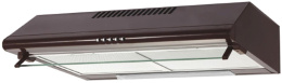 Вытяжка козырьковая Oasis UP-50C F коричневый управление: кнопочное 1 мотор