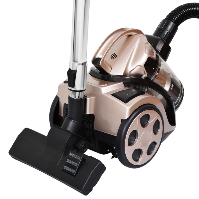 Пылесос StarWind SCV5625, 2000Вт, золотистый/черный