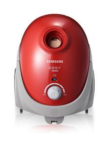Пылесос Samsung VCC5251V3R/XEV, 1800Вт, красный/серый