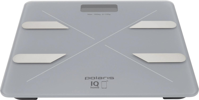 Весы напольные электронные Polaris PWS 1898 IQ Home макс.180кг белый