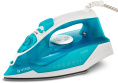 Утюг Vitek VT-8307,  с паровым ударом,  2400Вт,  синий и белый