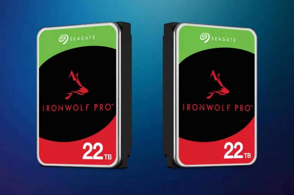 Seagate выпустила HDD IronWolf Pro на 22 ТБ
