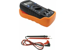 Цифровой мультиметр TopAuto в защитном чехле звуковая прозвонка цепи подсветка DT830L