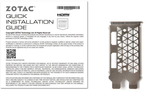 Видеокарта Zotac PCI-E 4.0 RTX 3050 LP NVIDIA GeForce RTX 3050 6Gb 96bit GDDR6 1470/14000 HDMIx1 DPx1 HDCP Ret low profile