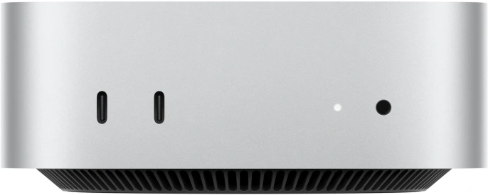MU9E3 Mac mini: Apple M4 chip with 10‑core CPU and 10‑core GPU / 16GB / 512GB - Silver