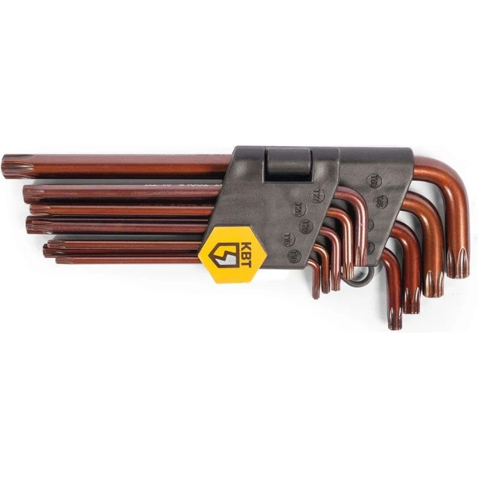 Набор ключей КВТ TORX КТ-9s Т10-Т50 82178