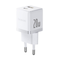 Сетевое зарядное устройство Baseus Palm P10111608213-00 Fast Charger C+U 20W EU Moon White