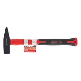 Слесарный молоток MATRIX ''optimal'',500 г,фибергласовая обрезиненная рукоятка,квадратный боек// 10369