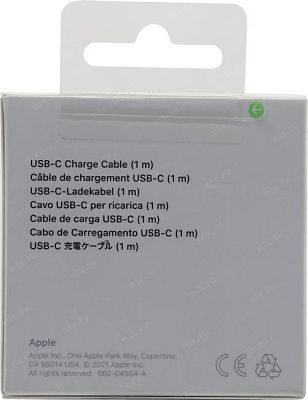 Кабель Apple MM093ZM/A USB-C Charge Cable 1м