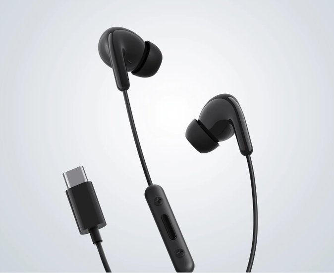 Наушники Xiaomi Type-C Earphones M2413E1 BHR8930GL (черный, международная версия) внутриканальные, портативные, 20-20000 Гц, кабель 1.3 м