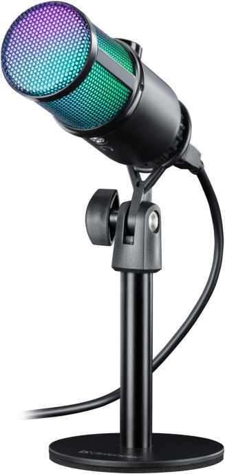 Микрофон Defender Glow GMC 400,  черный [64640]