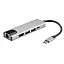 AOpen ACU435M Адаптер USB 3.1 Type-Cm - HDMI A(m) 4K@30Hz, RJ45, 2XUSB3.0, PD, iOpen ACU435M 