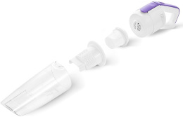 Ручной пылесос (handstick) KitFort КТ-5198, 75Вт, белый/фиолетовый