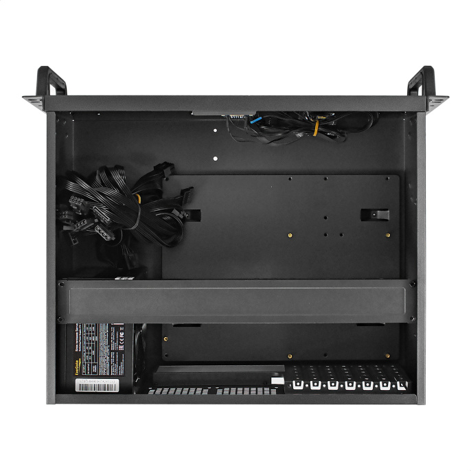 Серверный корпус ExeGate Pro 4U350-02 RM 19", высота 4U, глубина 350, БП 500PPH-SE 80 PLUS® Bronze, 2*USB EX295881RUS