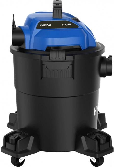 Строительный пылесос Hyundai HYV 2511 1100Вт уборка: сухая/влажная черный