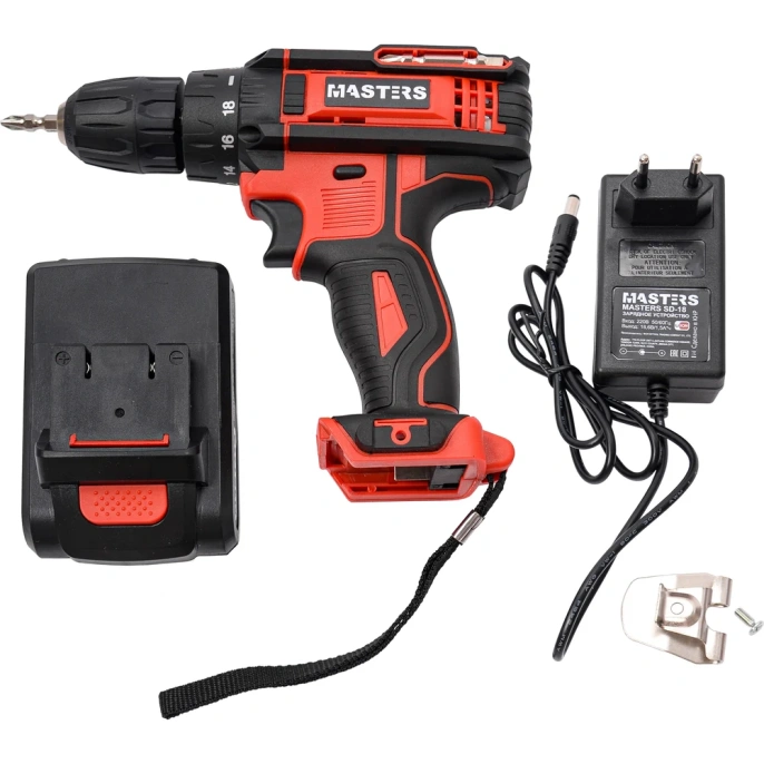 Аккумуляторная дрель-шуруповерт MASTERS SD-18L 18809
