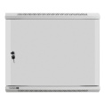 Шкаф телекоммуникационный 19" настенный 9U ExeGate EC-WM-9U.600.M.GREY (19”, 9U, 600x600x500mm (ШхГхВ), передняя дверь металл, съемные боковые панели, пыле- и влагозащита IP23, светло-серый RAL 7035) EX298614RUS