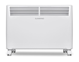Конвектор SunWind SCH5115,  1500Вт,  с терморегулятором, белый