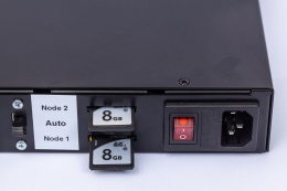 Сетевой концентратор USB NIO-EUSB 16epcl USB/IP хаб на 16 портов с 2 блокоми питания (отказоустойчивый кластер)