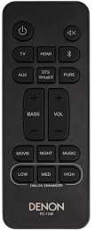 Саундбар Denon DHTS216BKE2 2.1 120Вт черный