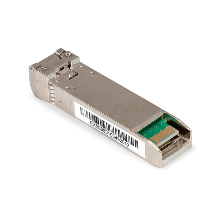 Трансивер SFP+ ExeGate EXT-10G-SM1310-LC2-10KM 10GBase-LR для одномодового оптического кабеля, 10 Гбит/с, Tx:1310/Rx:1310 нм, до 10 км, разъем Duplex LC EX298326RUS