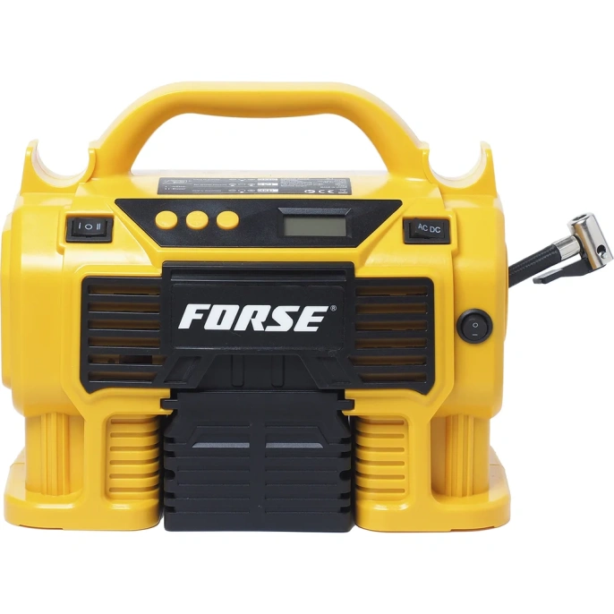 Многофункциональный беспроводной автомобильный компрессор FORSE K1