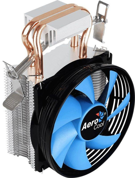 Устройство охлаждения (кулер) Aerocool Verkho 2,  4-pin,  90мм,  черный,  retail