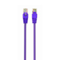 Патч-корд PREMIER PP12-0.5M/V литой (molded), UTP, кат.5E, 0.5м, 4 пары, 26AWG,  алюминий омедненный,  многожильный,  фиолетовый