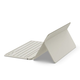 Клавиатура беспроводная с подставкой Satechi OntheGo Bluetooth Keyboard With Stand. Цвет: песочный (ST-KOTGW-RU)
