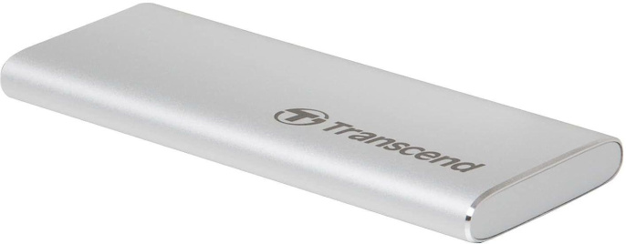 Внешний диск SSD Transcend TS500GESD260C, 500ГБ, серебристый