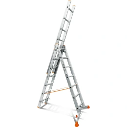 Трехсекционная лестница Эйфель Ювелир 3х7