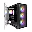 1STPLAYER DK D6 Black / mATX / 4x120mm LED fans / D6-BK-4F1