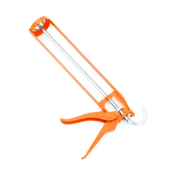 Пистолет для герметика Bohrer Оптимал шестигранный шток 6 мм, полностью стальная конструкция ПГ-001001