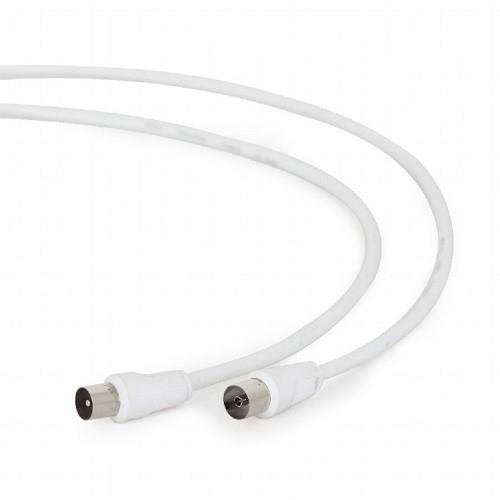 Кабель соединительный антенный PREMIER CCV-515-W-3M,  Coax (f) -  Coax (m),  75Ом,  3м, белый