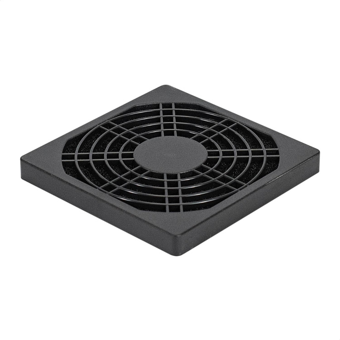 Решетка для вентилятора с фильтром 90x90 ExeGate EG-090PSFB 90x90 мм, пластиковая, квадратная, с пылевым фильтром, черная EX295255RUS