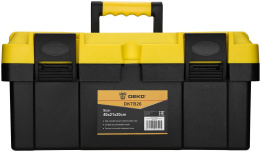 Ящик для инструментов Deko DKTB26 1отд. 6карм. желтый/черный 065-0831