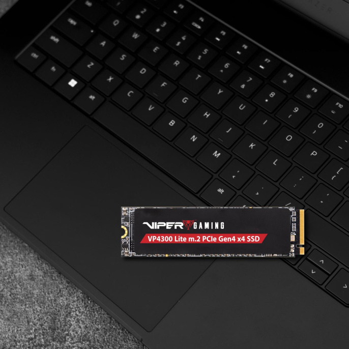 SSD накопитель Patriot Viper VP4300 Lite VP4300L500GM28H 500ГБ, M.2 2280, PCIe 4.0 x4,  NVMe,  M.2