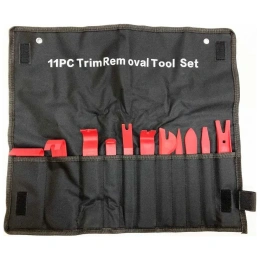 Набор пластиковых съемников для панелей салона автомобиля SOLID 11 предметов 711.101.11